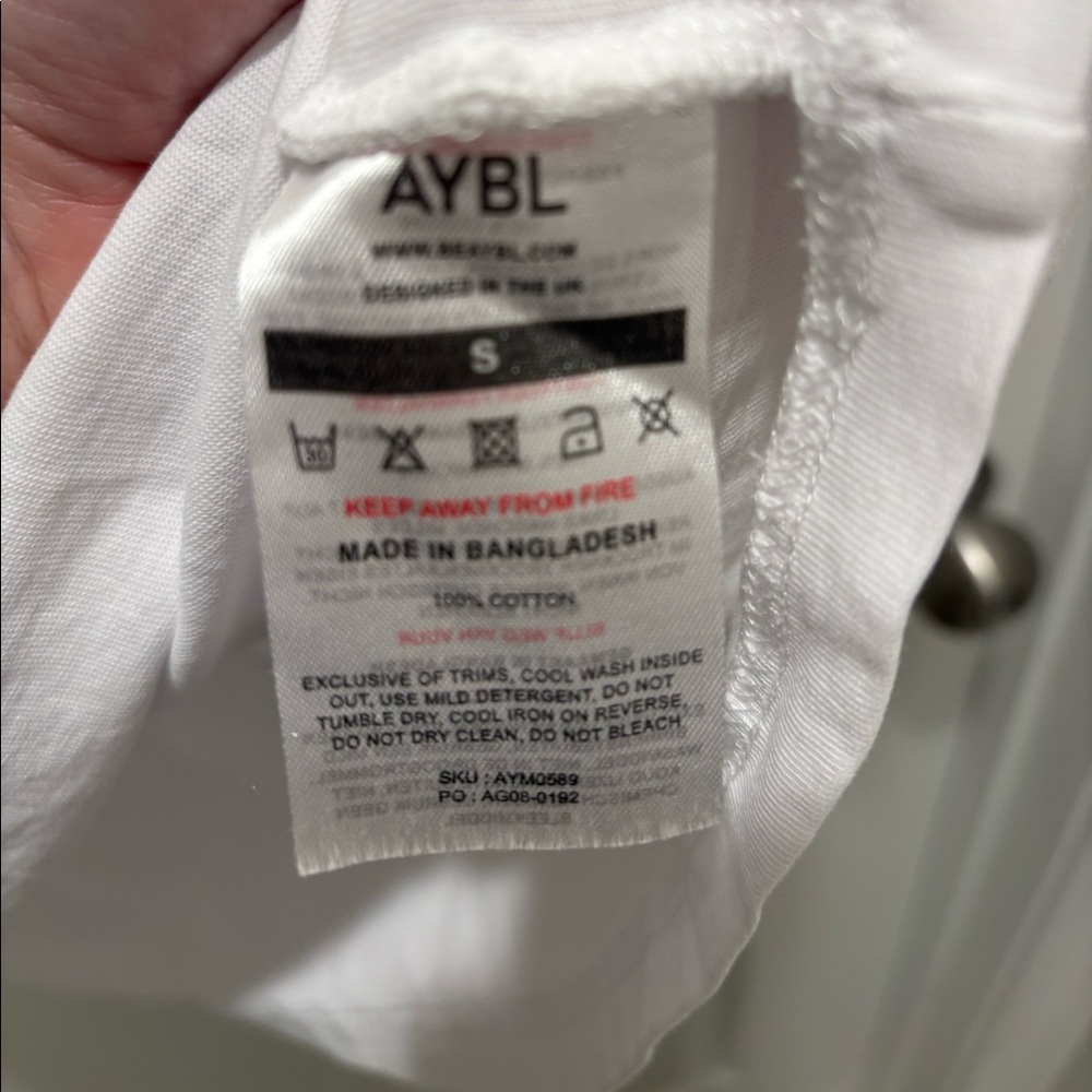 Aybl men’s oversized t shirt - Picture 3 of 3